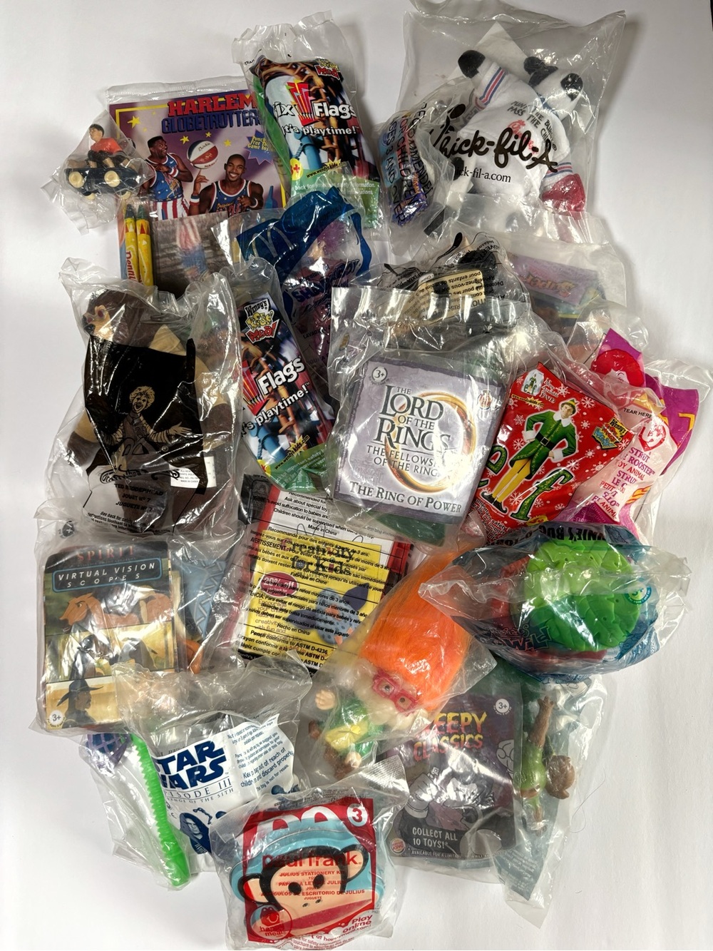 Huge Bundle Lot of Sealed Vintage Kids Meal Toys McDonalds Burger King Collect